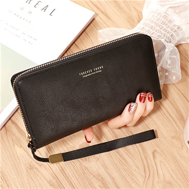 Wallet women mobile phone bag Brand Designer Female card PU Leather Long Womens Wallets and purses Ladies slim card holder purse