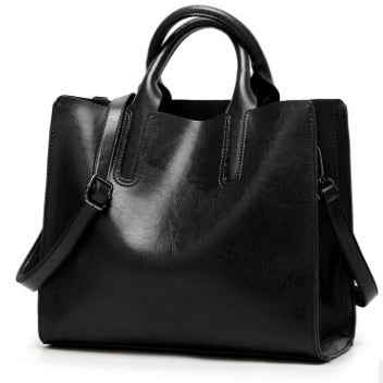 Vintage Genuine Leather Bags Women Messenger Bags High Quality Oil Wax Female Leather Handbags Ladies Shoulder Bag 2019 New C836