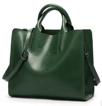 Vintage Genuine Leather Bags Women Messenger Bags High Quality Oil Wax Female Leather Handbags Ladies Shoulder Bag 2019 New C836