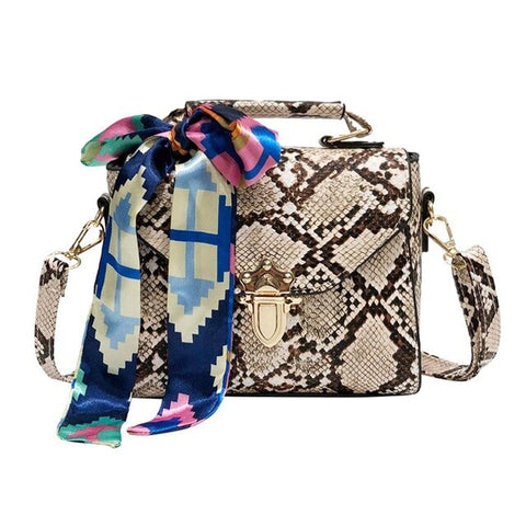 2pcs Leopard Pattern Leather Handbags Women Composite Tote Bag Shoulder Messenger Square Handbag Retro Animal Prints Bag