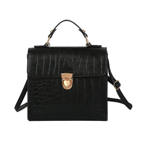 Women Handbag Alligator PU Leather Messenger Bag Designer Chain Shoulder Crossbody Bag Women Fashion Handbag Bolso Mujer