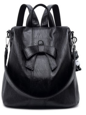 Cowhide Backpack Rucksack Genuine Leather Vintage Ladies Travel Daypack School Bags for Teenager Girls mochila bolsas New C797