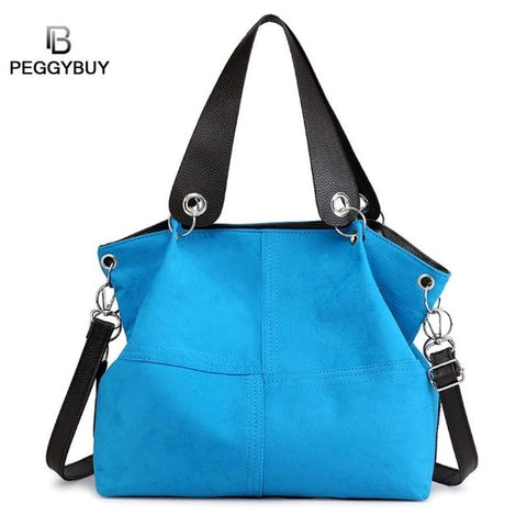Top-handle Bags Women Shoulder Bag Female Large Tote Soft Corduroy Leather Crossbody Messenger Bag for Women 2019 Bolsa femenina