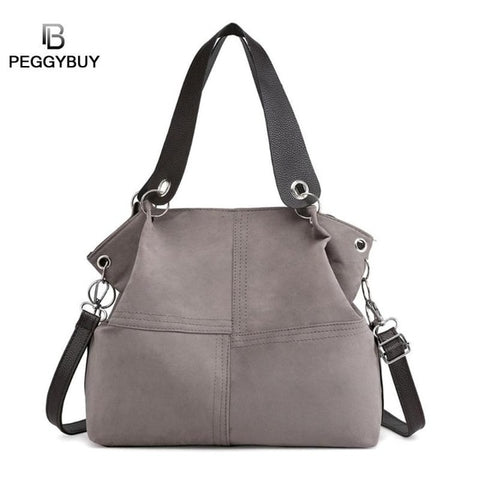 Top-handle Bags Women Shoulder Bag Female Large Tote Soft Corduroy Leather Crossbody Messenger Bag for Women 2019 Bolsa femenina