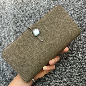 High Quality Long Women Wallets Genuine Leather Ladies Wallets Brand Standard Wallets Female Holder Girl Gift