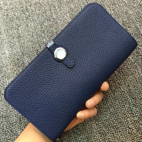 High Quality Long Women Wallets Genuine Leather Ladies Wallets Brand Standard Wallets Female Holder Girl Gift