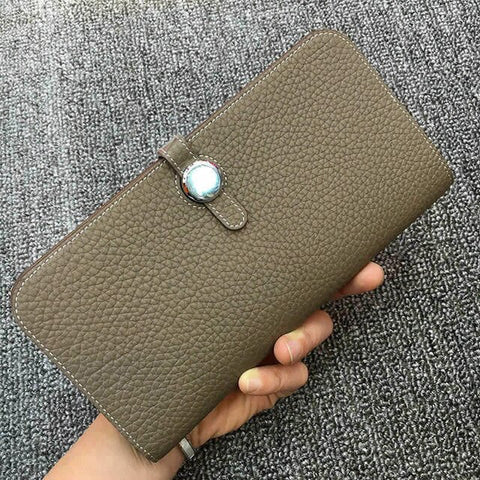 High Quality Long Women Wallets Genuine Leather Ladies Wallets Brand Standard Wallets Female Holder Girl Gift