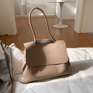 Designer Crocodile Pattern women handbag Large Capacity  Shoulder Bags for female 2021 Casual Totes Pu Leather messenger bag