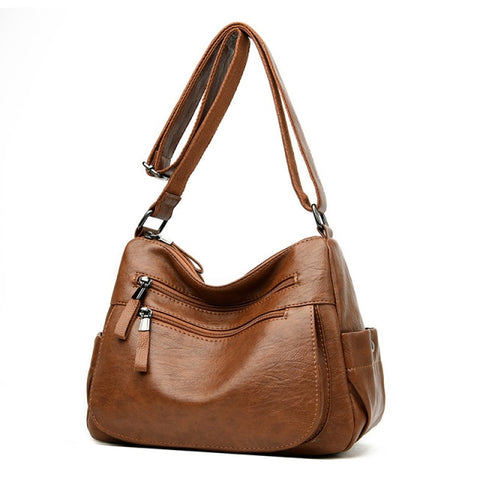 High Quality Leather Luxury Handbags Women Bags Designer Shoulder Crossbody Bags for Women 2024 New Bolsa Feminina Sac A Main