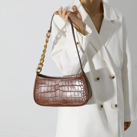 Messenger Handbags Retro Alligator Pattern Women shoulder bags Flap New